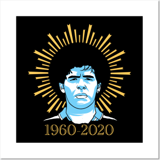 RIP Maradona Posters and Art